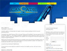 Tablet Screenshot of cascadecnf.co.za